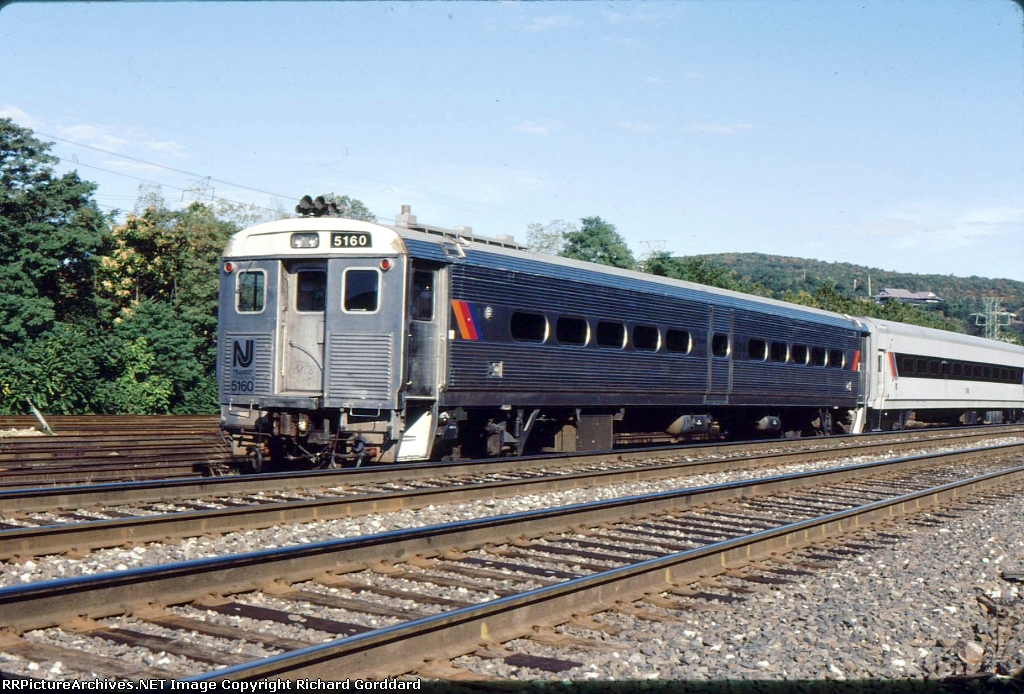 NJT cab control car #5160